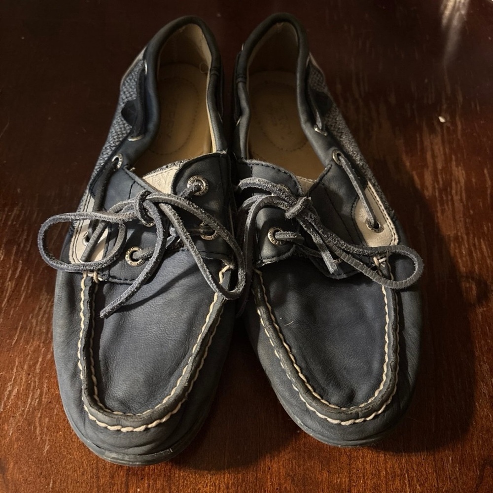 Sperry Men's Dark Blue Boat Shoes